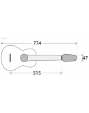 Ukulele Baixo APC UKU BASS S