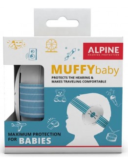 Proteção Auditiva Bebé Alpine Muffy Baby Azul