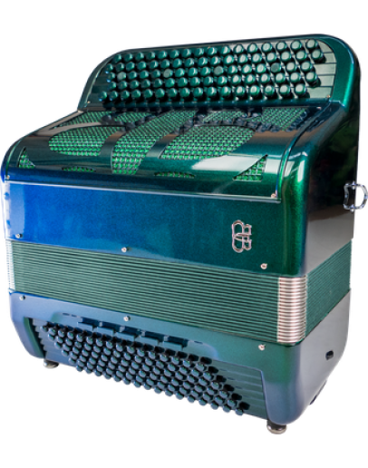 Acordeão Botões Ballone Burini Bird Compact