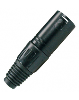 Ficha XLR M Boston XLR-3-MVBK