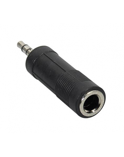 Adaptador Jack F 6.35mm » Jack M 3.5mm Stereo Boston AT-120