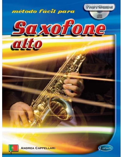 Livro Método Fácil Saxofone Alto Carisch (c/CD)