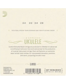 Jogo Cordas Ukulele Soprano EJ65S DAddario