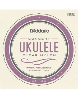 Jogo Cordas Ukulele Concerto EJ65C DAddario