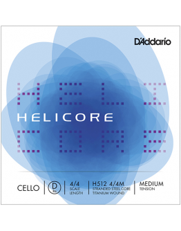 Corda Violoncelo DAddario Helicore H512 4/4M Ré (D)