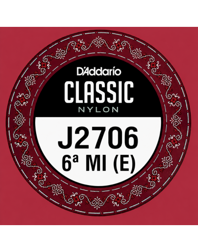 Corda Nylon 6ª Mi DAddario J2706