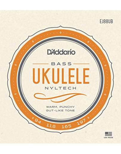 Jogo Cordas Ukulele Baixo DAddario EJ88UB