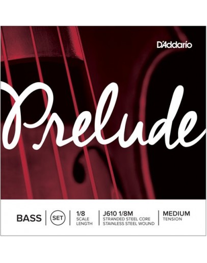 Jogo Cordas Contrabaixo 1/8 DAddario Prelude