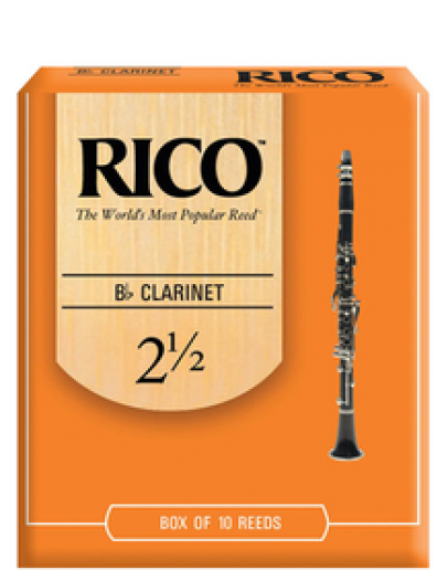 Palheta Clarinete Nº2.5 DAddario Rico