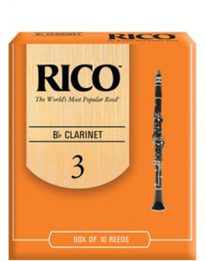 Palheta Clarinete Nº3 DAddario Rico
