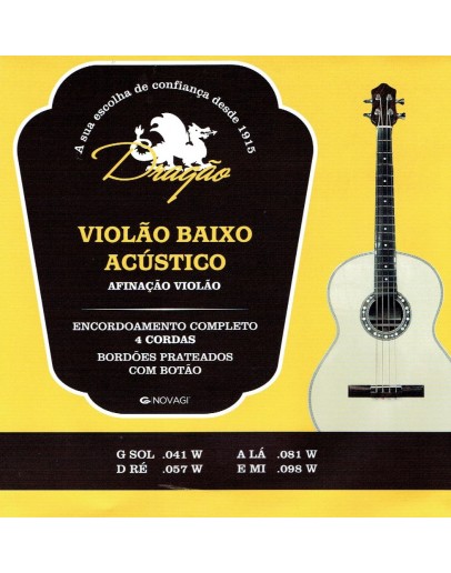 Jogo Cordas Baixo Acústico VBA036 Dragão