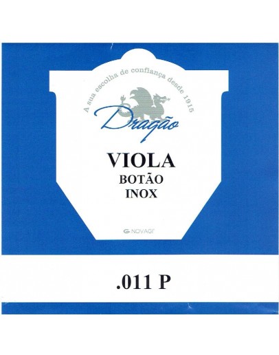Corda Aço Inox .011P Botão Dragão