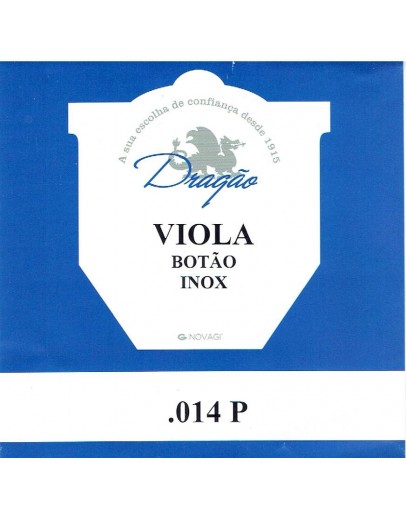 Corda Aço Inox .014P Botão Dragão