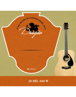 Corda Aço .030W Botão Dragão