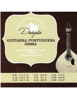 Jogo Cordas Guitarra Portuguesa Coimbra Dragão