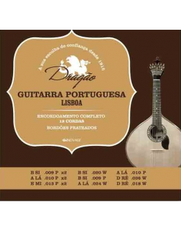 Jogo Cordas Guitarra Portuguesa Lisboa Dragão