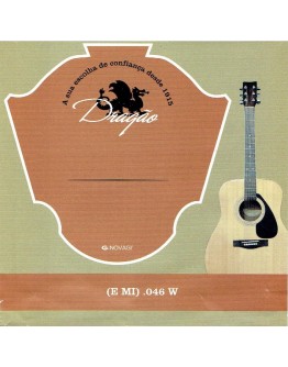 Corda Aço .046W Botão Dragão