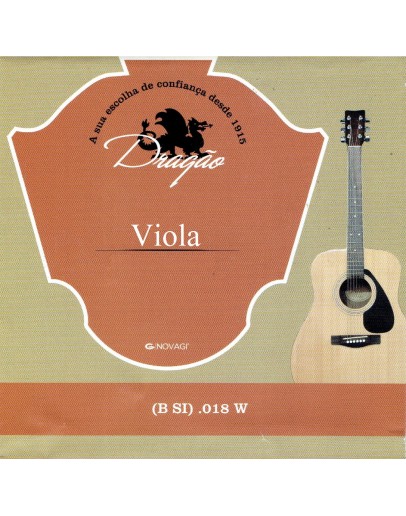 Corda Aço .018W (Requinta) Dragão