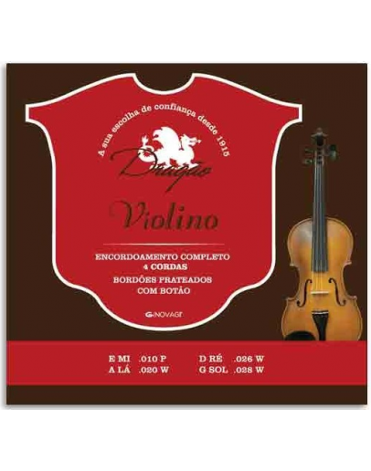 Jogo Cordas Violino Dragão