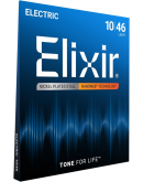 Jogo Cordas Guitarra Elétrica 10|46 Elixir Nanoweb