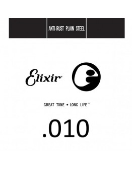 Corda Elixir .010 Plain Steel
