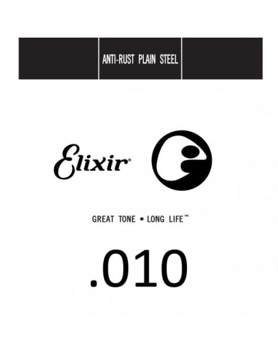 Corda Elixir .010 Plain Steel