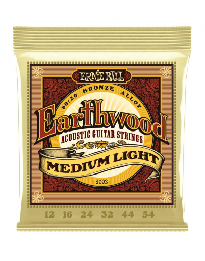 Jogo Cordas Guitarra Acústica Ernie Ball 2003 Earthwood Bronze