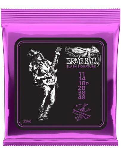 Jogo Cordas Guitarra Elétrica Ernie Ball 2200 Slash Signature