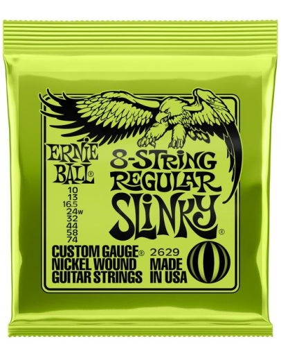 Jogo 8 Cordas Guitarra Elétrica Ernie Ball 2629