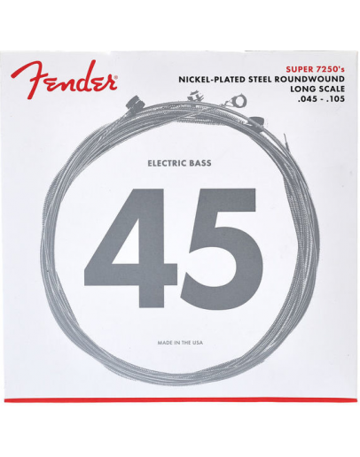 Jogo 4 Cordas Baixo Elétrico Fender 7250M