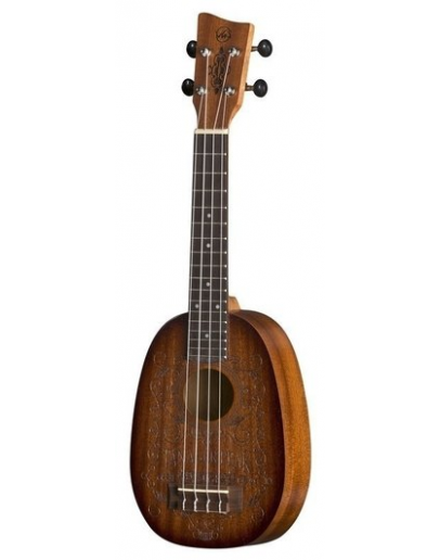 Ukulele Soprano Pineapple GEWA Manoa K-PA-Whisky