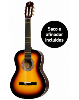 Guitarra Clássica Gomez 001 VSB Sunburst