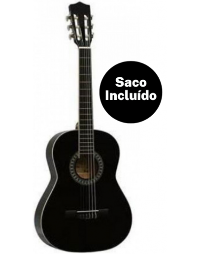 Guitarra Clássica 1/2 Gomez Preta