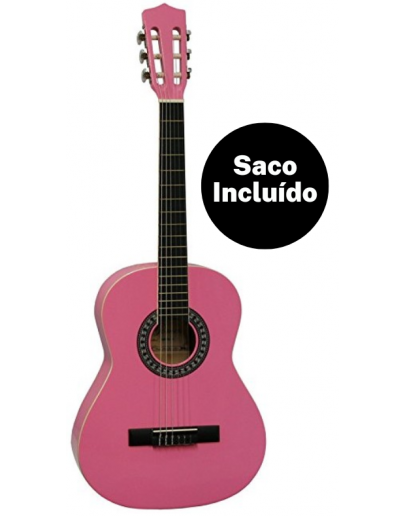 Guitarra Clássica 1/2 Gomez Rosa
