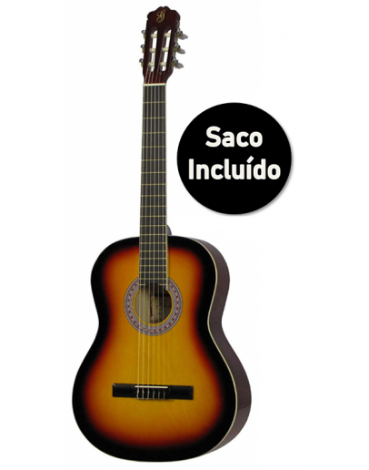 Guitarra Clássica Gomez 001 VSB Sunburst