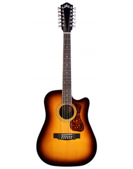 Guitarra Acústica Eletrificada 12 Cordas Guild D-2612CE Deluxe ATB