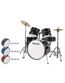 Bateria Acústica Preta Hayman HM-100-BK