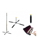 Suporte Flauta Hercules DS460B TravLite Suporte Flauta Hercules DS460B TravLite