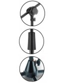 Suporte Microfone Girafa Hercules MS432B