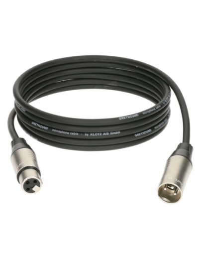 Cabo Microfone 3m Klotz GRG1FM03.0 Greyhound
