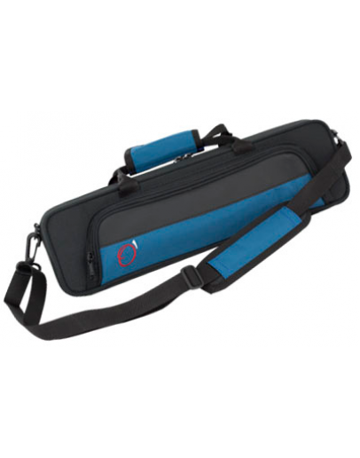 Estojo Flauta Transversal Ortolá 8420 Preto/Azul