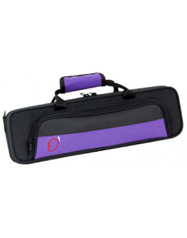 Estojo Flauta Transversal Ortolá 8420 Preto/Lilás