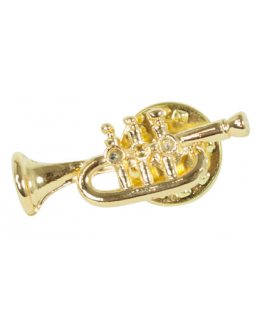Pin Trompete Dourado 2.7cm