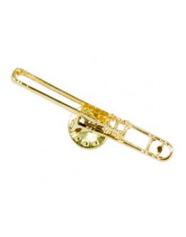 Pin Trombone Vara Dourado 5cm