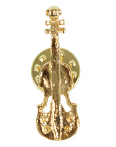Pin Violino Dourado 3.3cm