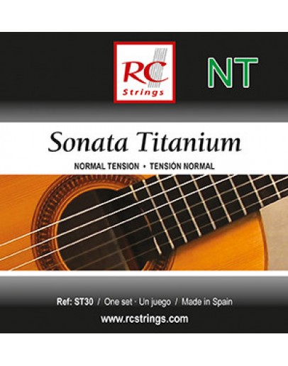  Jogo Cordas Guitarra Clássica RC Strings Sonata Titanium - ST30