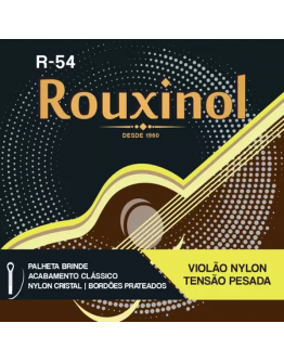 Jogo Cordas Guitarra Clássica Rouxinol R-54