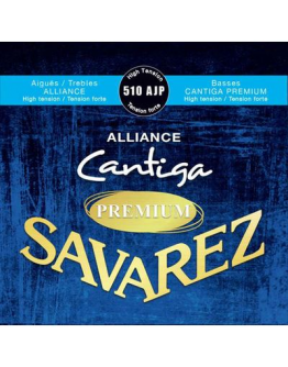 Jogo Cordas Guitarra Clássica Savarez Alliance Cantiga Premium 510 AJP