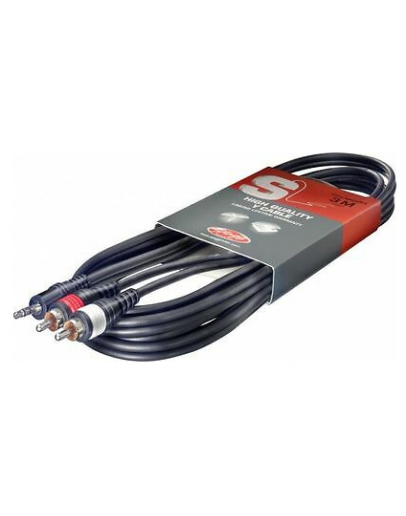 Cabo Áudio 3m Stagg SYC3/MPSB2CM E