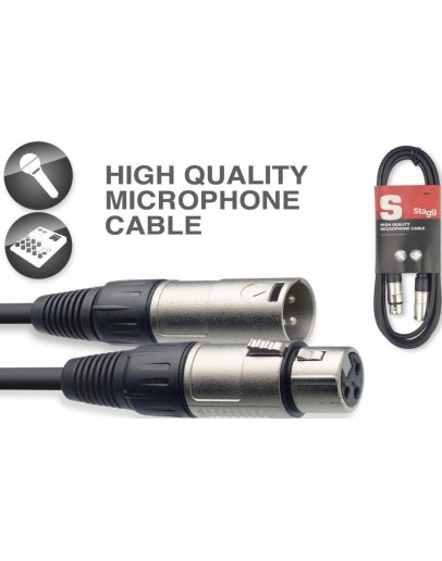 Cabo Microfone 6m Stagg SMC6